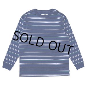 画像: CHALLENGER/L/S STRIPE BORDER TEE（NAVY）［ストライプボーダー長袖T-24春夏］