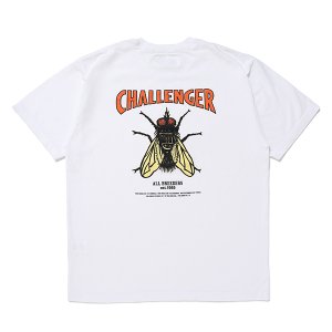 画像: CHALLENGER/HIBISCUS TEE（WHITE）［プリントT-24春夏］