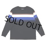 画像: CHALLENGER/L/S MULTI BORDER TEE（BLACK）［マルチボーダー長袖T-24春夏］