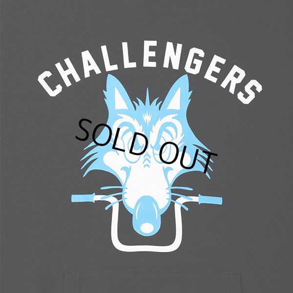 画像3: CHALLENGER/WOLF MC HOODIE（BLACK）［プルオーバーパーカー-24春夏］ (3)