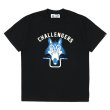 画像1: CHALLENGER/WOLF MC TEE（BLACK）［プリントT-24春夏］ (1)