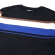 画像3: CHALLENGER/L/S MULTI BORDER TEE（BLACK）［マルチボーダー長袖T-24春夏］ (3)