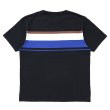 画像2: CHALLENGER/S/S MULTI BORDER TEE（BLACK）［マルチボーダーT-24春夏］ (2)