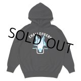 画像: CHALLENGER/WOLF MC HOODIE（BLACK）［プルオーバーパーカー-24春夏］