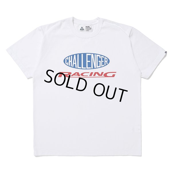 画像1: CHALLENGER/RACING TEE（WHITE）［プリントT-24春夏］ (1)
