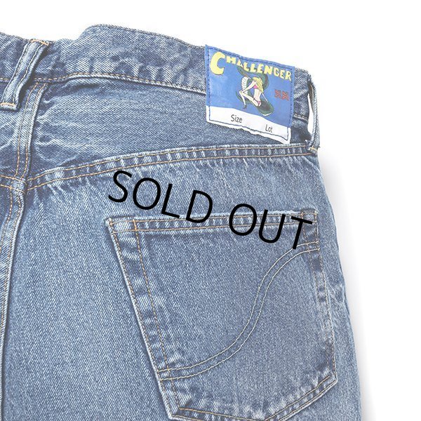 CHALLENGER/WIDE DENIM PANTS（INDIGO）［ワイドデニムパンツ-24