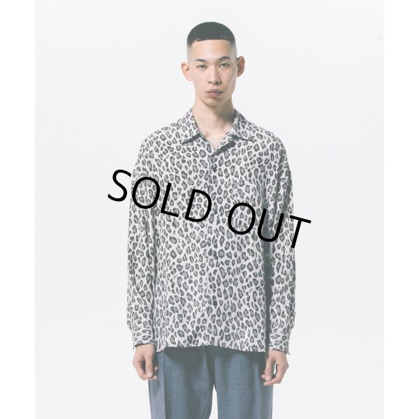 画像4: 【30%OFF】ROTTWEILER/R9 LEOPARD L/S SHIRT（BEIGE）［レオパードシャツ-24春夏］ (4)