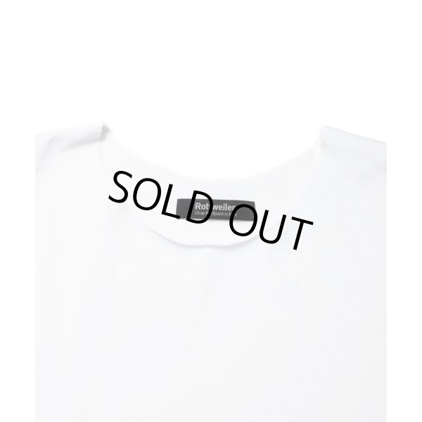 画像3: ROTTWEILER/R9 CUT OFF TEE（WHITE）［カットオフT-24春夏］ (3)