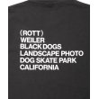 画像5: ROTTWEILER/PIGMENT PHOTO TEE（CHARCOAL）［プリントT-24春夏］ (5)