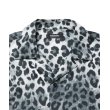 画像3: ROTTWEILER/R9 LEOPARD S/S SHIRT（GRAY） 【30%OFF】［レオパードシャツ-24春夏］ (3)