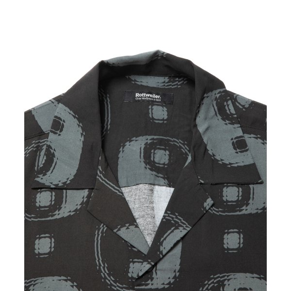 画像3: 【30%OFF】ROTTWEILER/R9 YIN-YANG S/S SHIRT（BLACK）［陰陽シャツ-24春夏］ (3)