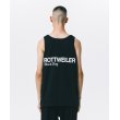 画像7: ROTTWEILER/2 LINE TANK TOP（BLACK） 【30%OFF】［タンクトップ-24春夏］ (7)
