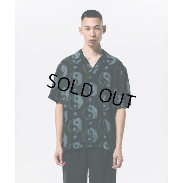 画像4: 【40%OFF】ROTTWEILER/R9 YIN-YANG S/S SHIRT（BLACK）［陰陽シャツ-24春夏］ (4)