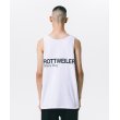 画像7: 【30%OFF】ROTTWEILER/2 LINE TANK TOP（WHITE）［タンクトップ-24春夏］ (7)