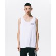 画像6: 【30%OFF】ROTTWEILER/2 LINE TANK TOP（WHITE）［タンクトップ-24春夏］ (6)