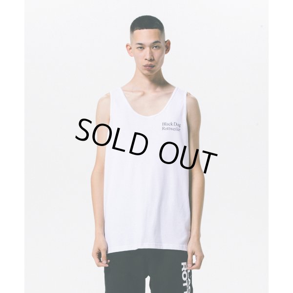 30%OFF】ROTTWEILER/2 LINE TANK TOP（WHITE）［タンクトップ-24