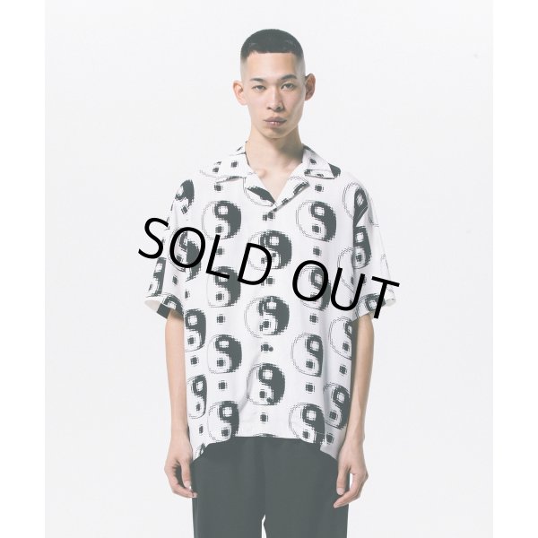 画像4: ROTTWEILER/R9 YIN-YANG S/S SHIRT（WHITE）［陰陽シャツ-24春夏］ (4)