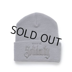 画像: RATS/KNIT CAP SOLIDARITY（LIGHT GRAY）［ニットキャップ-23秋冬］