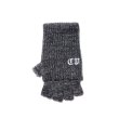 画像2: COOTIE PRODUCTIONS/Lowgauge Fingerless Knit Glove（Black Mix）［フィンガーレスニットグローブ-23秋冬］ (2)