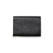 画像2: CALEE/STUDS LEATHER FLAP HALF WALLET（BLACK）［スタッズレザーハーフウォレット-23秋冬］ (2)