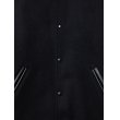 画像4: COOTIE PRODUCTIONS/Wool Melton Error Fit Stadium Jacket（Black/Black）［ウールメルトンエラーフィットスタジアムJKT-23秋冬］ (4)
