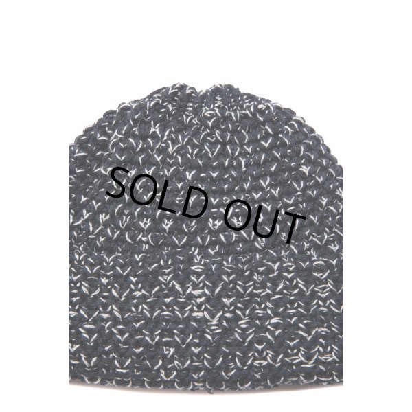 画像2: COOTIE PRODUCTIONS/Lowgauge Big Beanie（Black Mix）［ビッグビーニー-23秋冬］ (2)