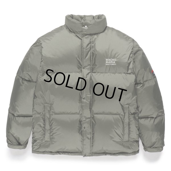 画像1: WACKO MARIA/NANGA / DOWN JACKET（GRAYGREEN）［ダウンJKT-23秋冬］ (1)