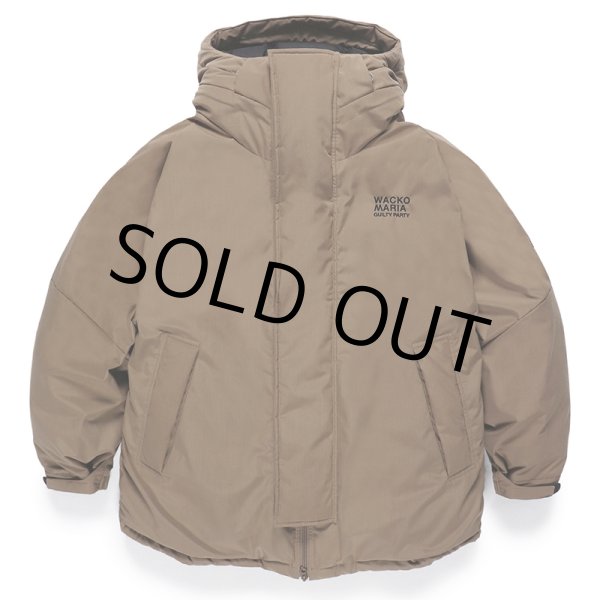 画像1: WACKO MARIA/NANGA / MOUNTAIN BELAY COAT（BEIGE）［マウンテンビレーコート-23秋冬］ (1)