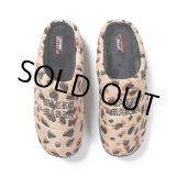 画像: WACKO MARIA/NANGA / SUBU / LEOPARD AORORA WINTER SANDALS（BEIGE）［レオパードウインターサンダル-23秋冬］