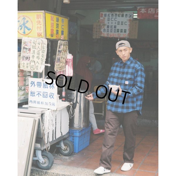 画像3: CHALLENGER/BUFFALO CHECK LINING SHIRT（RED/BLACK）［バッファローチェックライニングシャツ-23秋冬］ (3)