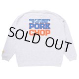画像: PORKCHOP/O.P. SQUARE SWEAT（ASH）［クルーネックスウェット-23秋冬］
