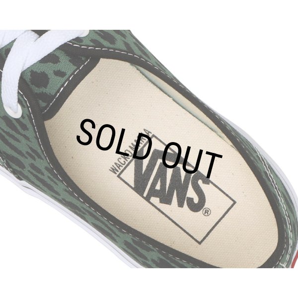 ワコマリアxVANS AUTHENTIC US10 GREEN WACKO MARIA/VANS / V44 AUTHENTIC（GREEN）［オーセンティック