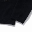 画像5: RATS/FANG CREW NECK KNIT（BLACK）［クルーネックニット-23秋冬］ (5)