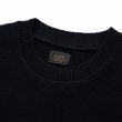 画像3: RATS/FANG CREW NECK KNIT（BLACK）［クルーネックニット-23秋冬］ (3)