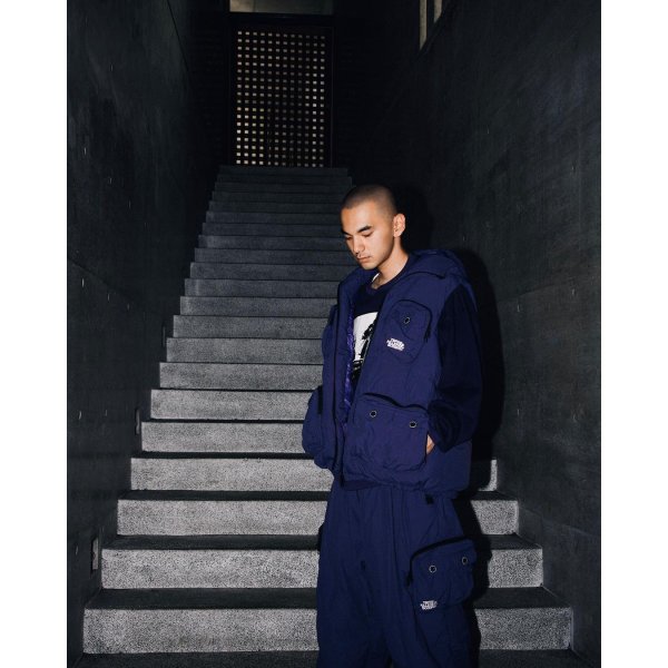 画像2: 【30%OFF】TIGHTBOOTH/DOWN VEST（Purple）［ダウンベスト-23秋冬］ (2)