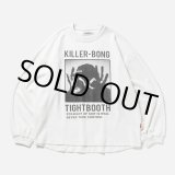 画像: TIGHTBOOTH/HAND SIGN VELOUR LS（White）［ベロアロングスリーブ-23秋冬］