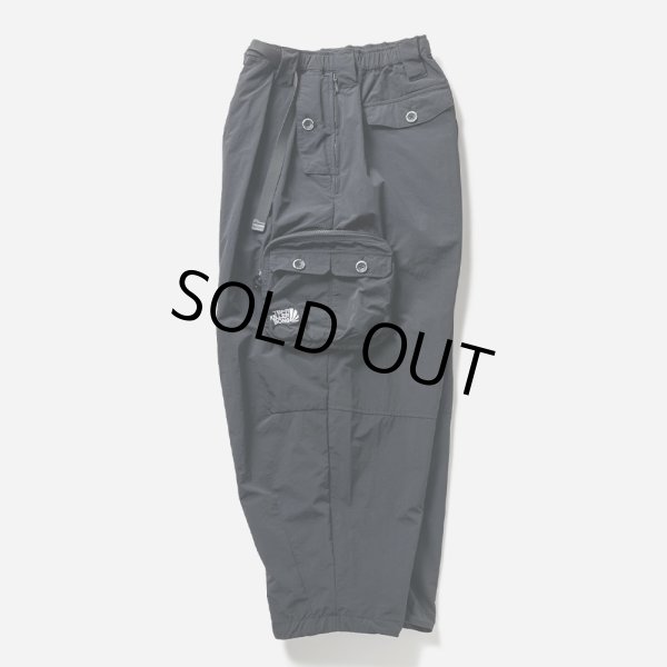 画像2: TIGHTBOOTH/BALLOON CARGO PANTS（Black）［バルーンカーゴパンツ-23秋冬］ (2)