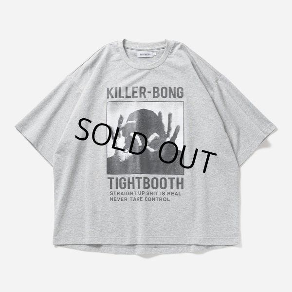 画像1: TIGHTBOOTH/HAND SIGN T-SHIRT（Gray）［プリントT-23秋冬］ (1)