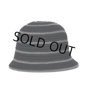 画像: COOTIE PRODUCTIONS/Knit Crusher Hat（Black/Gray）［ニットクラッシャーハット-23秋冬］