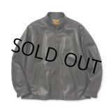 画像: CALEE/CROME LEATHER AWARD TYPE JACKET（BLACK）［レザーアワードJKT-23秋冬］