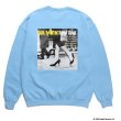 画像1: WACKO MARIA/BLUE NOTE / SWEAT SHIRT（BLUE）［クルーネックスウェット-23秋冬］ (1)