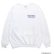 画像2: WACKO MARIA/BLUE NOTE / SWEAT SHIRT（WHITE）［クルーネックスウェット-23秋冬］ (2)