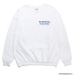 画像2: WACKO MARIA/BLUE NOTE / SWEAT SHIRT（WHITE）［クルーネックスウェット-23秋冬］ (2)