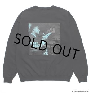 画像: WACKO MARIA/BLUE NOTE / SWEAT SHIRT（BLACK）［クルーネックスウェット-23秋冬］