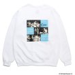 画像1: WACKO MARIA/BLUE NOTE / SWEAT SHIRT（WHITE）［クルーネックスウェット-23秋冬］ (1)