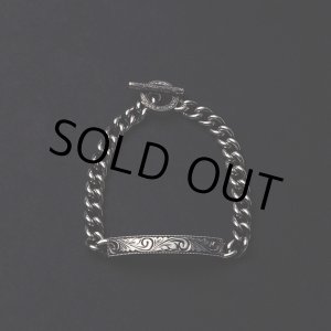 画像: ANTIDOTE BUYERS CLUB/Engraved ID Bracelet（Silver）［IDブレスレット］