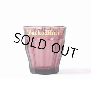 画像: WACKO MARIA/DURALEX / GLASS CUP（SET OF 2）（PURPLE）［グラス(2個セット)-23秋冬］