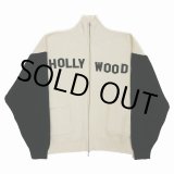 画像: DAIRIKU/"HOLLYWOOD" Drivers Knit（White & Black）［ドライバーズニット-24春夏］