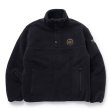 画像1: RATS/STAND COLLAR FLEECE（BLACK）［スタンドカラーフリース-23秋冬］ (1)