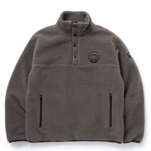 画像: RATS/STAND COLLAR FLEECE（KHAKI）［スタンドカラーフリース-23秋冬］